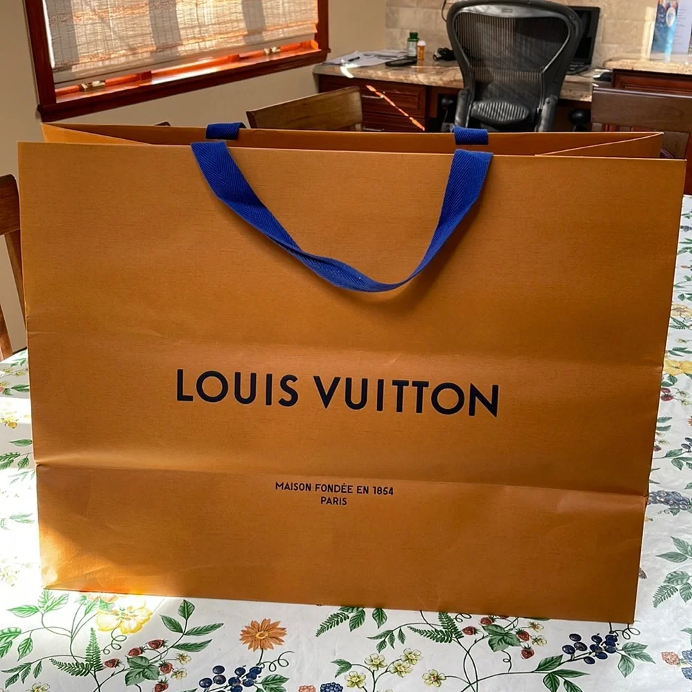 Louis Vuitton Large Luxury Paper Bag 23”W by 17”H - Picture 1 of 3